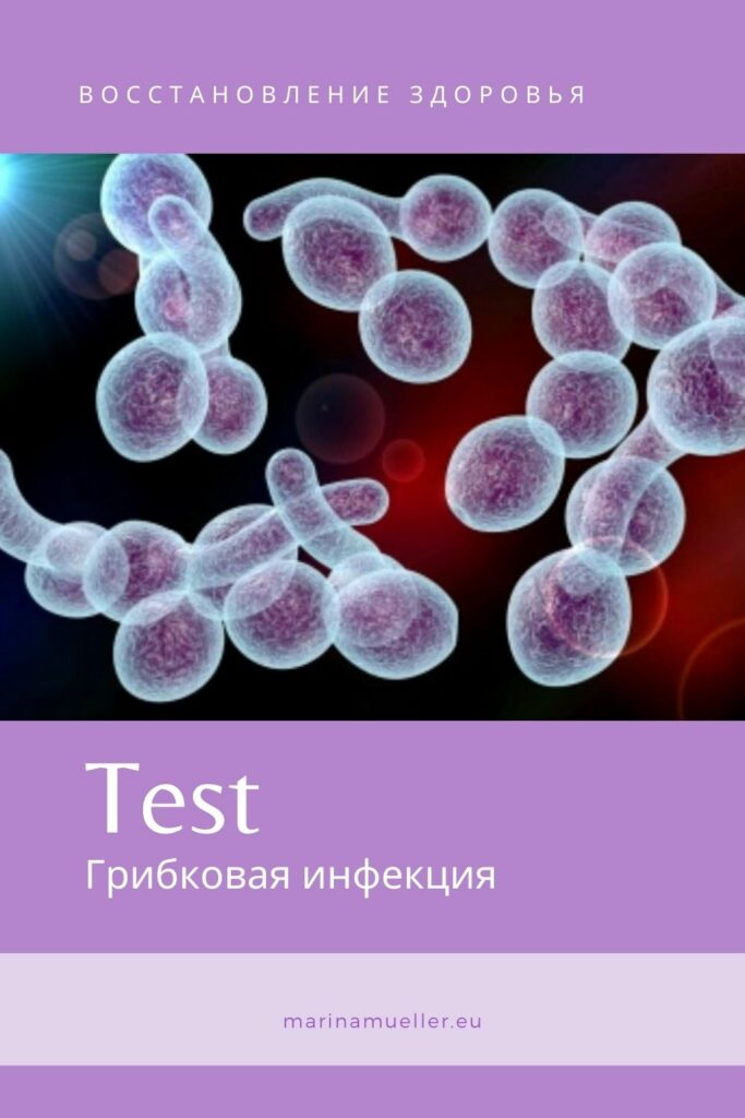 Грибок в организме человека